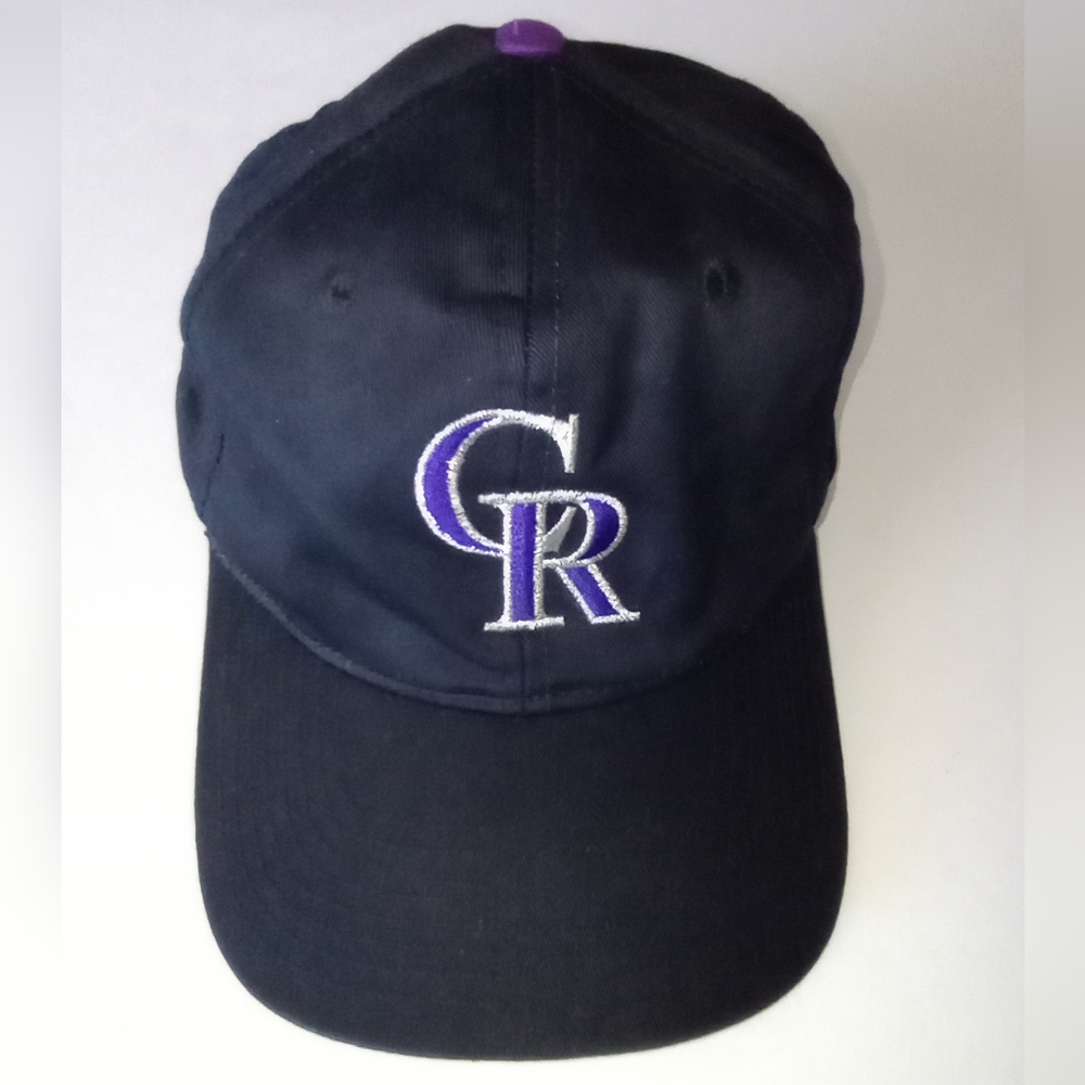 Vintage 90's Colorado Rockies Twin Enterprise Snapback Hat Cap MLB Baseball Gift